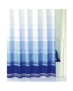 VENUS SEA - zuhanyfüggöny (textil, kék, 240x200cm)