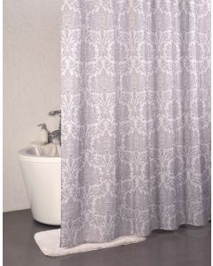 Venus damask - zuhanyfüggöny (textil, bézs, 240x200cm)