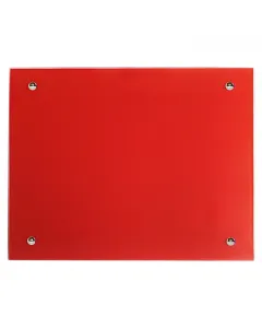 Admiral - infra üveg fűtőtest (70x55cm, piros)