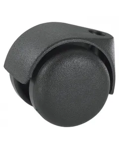 DÖrner&helmer - görgő (dupla, 40kg, 50mm, fekete)