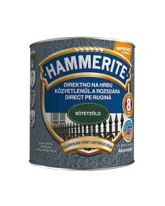 Hammerite - fémfesték - sötétzöld (kalapácslakk) 2,5l