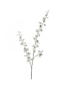 Mica decorations - selyemvirág (oncidium orchidea, krém, 78cm)