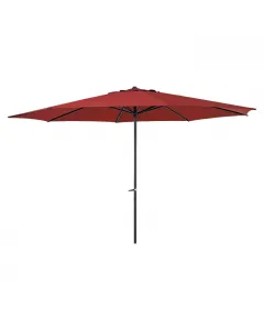 Sunfun trentino - napernyő (4m, piros)