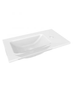 CAMARGUE STELLA MINI - mosdó (üveg, fehér, 25x45cm)