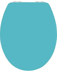 Kék színben készült fa alapú poseidon wc ülőke modern megjelenésselaz mdf anyag tartós és masszív alapot biztosít a terméknekle