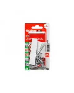 12 db 6 x 30 mm-es dübel 12 db 4,5 x 40 mm csavar 20 db matrica: fekete, fehér, barna, szürke furatátmérő: 6 mm dübel hossz: 30