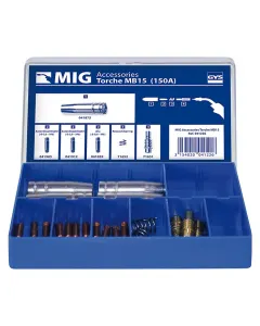 Mb 15 típushoz max. áramerősség: 150 a  26 db-os készlet