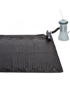 Vízmelegítés napenergiával kellemes vízhőmérséklet uv- és sósvíz-álló egyszerű és gyors összeszerelés mérete: 120 x 120 cm