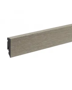 Madison tölgy mintás szegélyléc ideális laminált padlóhoz és parkettáhozteljes hossza 240 cm, magassága 50 mm, vastagsága 15 mmne