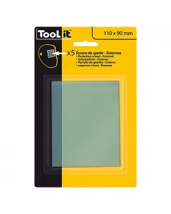 Flip flap és lcd master 11 hegesztőpajzsokhoz védi a belső üveget a sérülésektől és a portól 5 db/csomag