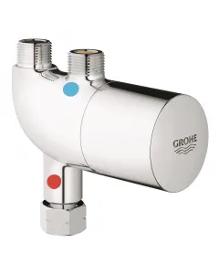 Grohe mikro termosztát stabil hőmérséklet-szabályozáshoz hőmérsékletbeállítás 15–43 °c között  grohe turbostart termoelem�