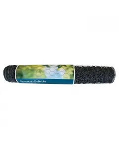 Stabilit drótháló bevonattal  hatszögletű szerkezet horganyzott, bevonatos felület 25 mm-es szemméret 10 x 0,5 m-es méret