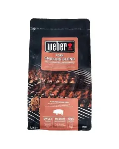Weber füstölő faforgács grillételek ízesítésére jól passzol sertéshúshoz gyümölcsös füstös illat 100%-ban természetes term