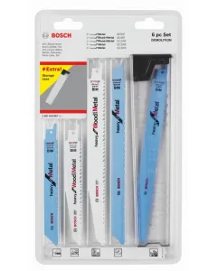 Bosch professional - orrfűrészlap készlet bontáshoz (6 darabos)