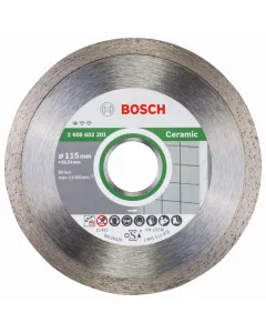Bosch professional standard for ceramic - gyémánt vágókorong 115x22,23mm