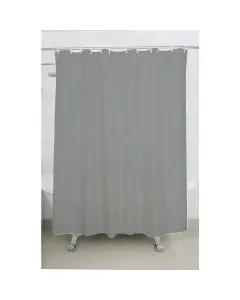 Szürke venus zuhanyfüggöny modern megjelenésű, praktikus választás fürdőszobába180 cm x 200 cm textil, vízlepergető poliészterb