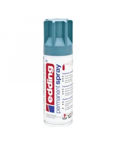 Edding 5200 premium festék spray, matt petrolkék szín, ral 911, erős fedőképességgel szinte minden felületre használható, pl. fa,