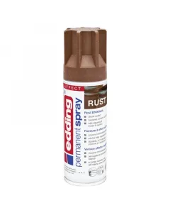 Edding 5200 premium festék spray, matt rozsdabarna szín, ral 936, erős fedőképességgel szinte minden felületre használható, pl. fa