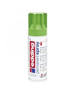 Edding 5200 premium festék spray, matt kivitel sárgászöld szín, ral 927, erős fedőképességgel szinte minden felületre használhat