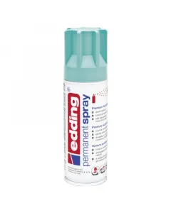 Edding 5200 premium festék spray, matt türkiz szín, ral 934, erős fedőképességgel szinte minden felületre használható, pl. fa, f�