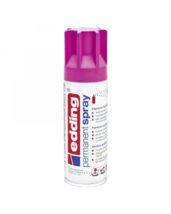 Edding 5200 premium festék spray, matt magenta szín, ral 909, erős fedőképességgel szinte minden felületre használható, pl. fa, f�