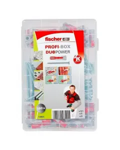 160 db-os készlet 80 db dübel és 80 db csavar postaládák, képek, szekrények rögzítéséhez