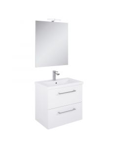 RIVA COMPACT - komplett mosdóhely (fehér, 61,7cm)