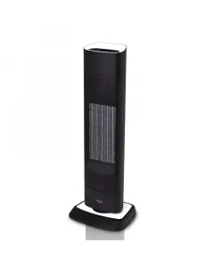 Voltomat heating kerámia hősugárzó torony – elegáns fekete toronykialakítás teljesítmény: 2000 w két fűtési fokozatban beépí