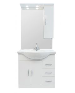 INKA 85 - komplett mosdóhely (fehér)