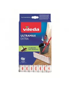 Ultramax lapos felmosóhoz pattintásos felhelyezés optimális forma a sarkok tisztításához