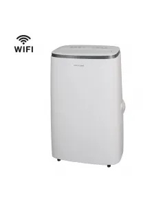3 az 1-ben mobil klíma: hűtés, párátlanítás, ventilátor hűtőteljesítmény 10000 btu / 2,8 kw – kb. 26 m² víztartály nélk