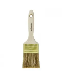 Swingcolor premium lazúrozó laposecset 6 cm munkaszélességgel hollester sörtekeverékkel natúr fa nyéllel bel- és kültéri használ