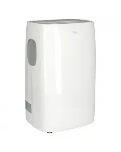 3 az 1-ben mobil klíma: hűtés, párátlanítás, ventilátor hűtőteljesítmény 11000 btu / 3,35 kw – kb. 35 m² víztartály nél