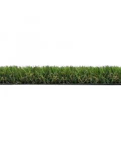 Szálhossz: 30mm Öltések száma: 15.750/m2 (±100) dtex: 7.800 (±3%) súlya: 2,2 kg/m² szálak anyaga: pe, pp  színe: barna-zöld (