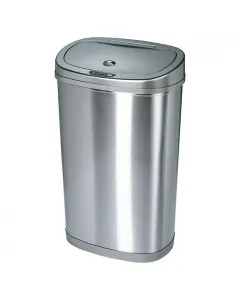 Érintésmentes nyitás stílusos inox design 2 rekeszes