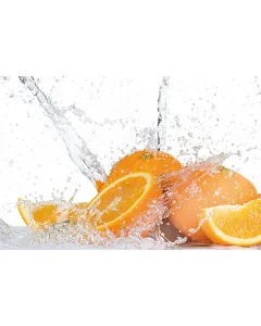 Cucine orange splash - konyhai üveg hátfal 60x40cm