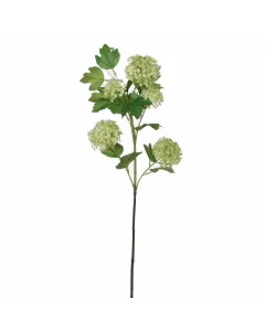 Mica decorations - selyemvirág (bangita, zöld, 66cm)