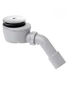 Hansgrohe zuhanyszifon 90 mm zuhanytálcákhoz 115 mm krómozott fedél  dn 40 / 50 vízszintes csatlakozás Öntisztító kialakítás  b