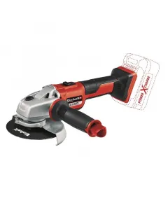Az einhell sarokcsiszoló 18 v-os akkufeszültsége kiváló teljesítményt biztosít125 mm tárcsaátmérővel különféle vágási és c