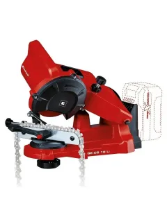 Einhell akkus láncélezőgép 18 v akkufeszültséggel mélységhatárolóval és led-világítással Élezési szög beállító skála l�