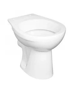 Camargue Álló wc sydney hátsó kifolyású kivitel teljesen mázas zárt öblítésű perem  magas minőségű szaniterkerámia laposöb