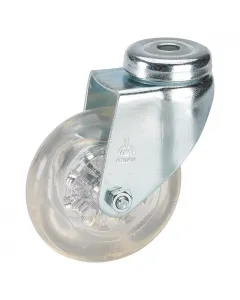 Anyaga: poliuretán, acéllemez teherbírás: max. 40 kg csap: 10,2 mm kerékátmérő: 50 mm