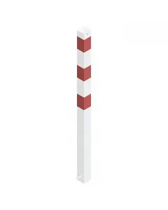 Horganyzott betonozható segítségével jól láthatóak a lezárt területek fényvisszaverő fóliával