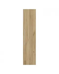 Camargue magasszekrény espacio, praktikus tárolóhelyet biztosít a fürdőszobában méret: 40 × 17 × 170 cm  szín: tölgy, lakkozott
