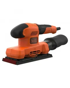 Vibrációs csiszoló nagy felületekhez erőteljes 150 w motor ergonomikus, gumi bevonatú markolat gyors csiszolópapír-csere porfogó ta