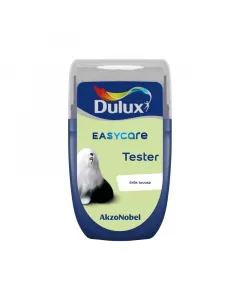Dulux márkájú beltéri falfesték teszter lehetőséget ad a minta kipróbálásáraa kis 30 ml kiszerelés alkalmas próba céljáraegys