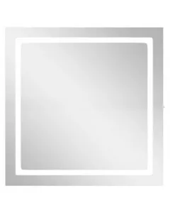 Mérete: 80 x 80 cm  tükörfóliázott élek beépített led-világítással kapcsolóval