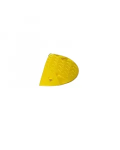Schake - fekvőrendőr végelem (43x21,5x3cm, sárga)