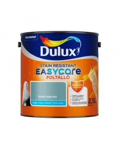 A dulux easycare beltéri falfesték foltálló, ezért ideális a nagy igénybevételű helyiségekbenez a diszperziós festék színtartó