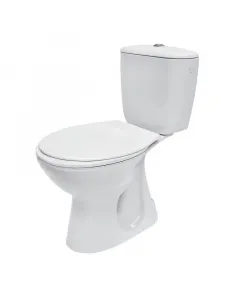 Mélyöblítésű alsó kifolyású függőleges kimenet kerámia öblítőtartály 3/6 l-es öblítőrendszer antibakteriális wc-ülőke s